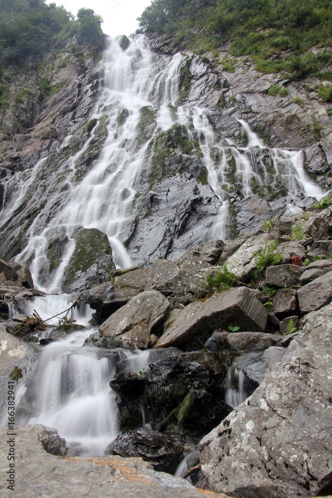 Naklejka premium Balea Waterfall, Romania