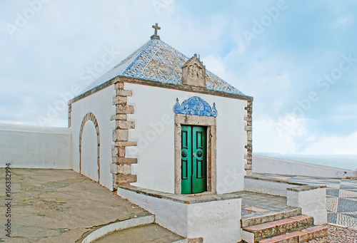 Memorial Chapel in Nazare resort photo