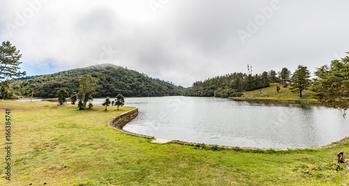 Campos do Jordao, Brazil. Lake on the way to Itapeva peak photo