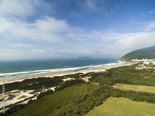 FLORIANOPOLIS, SANTA CATARINA ISLAND, BRAZIL - Costao do santinho Beach Florianopolis, Santa Catarina. July, 2017