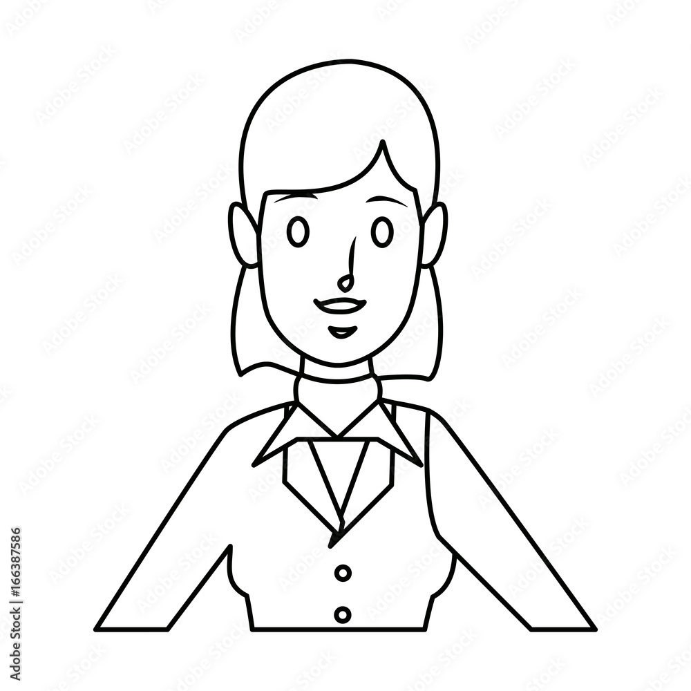 business woman wearing a suit character business woman wearing a suit character