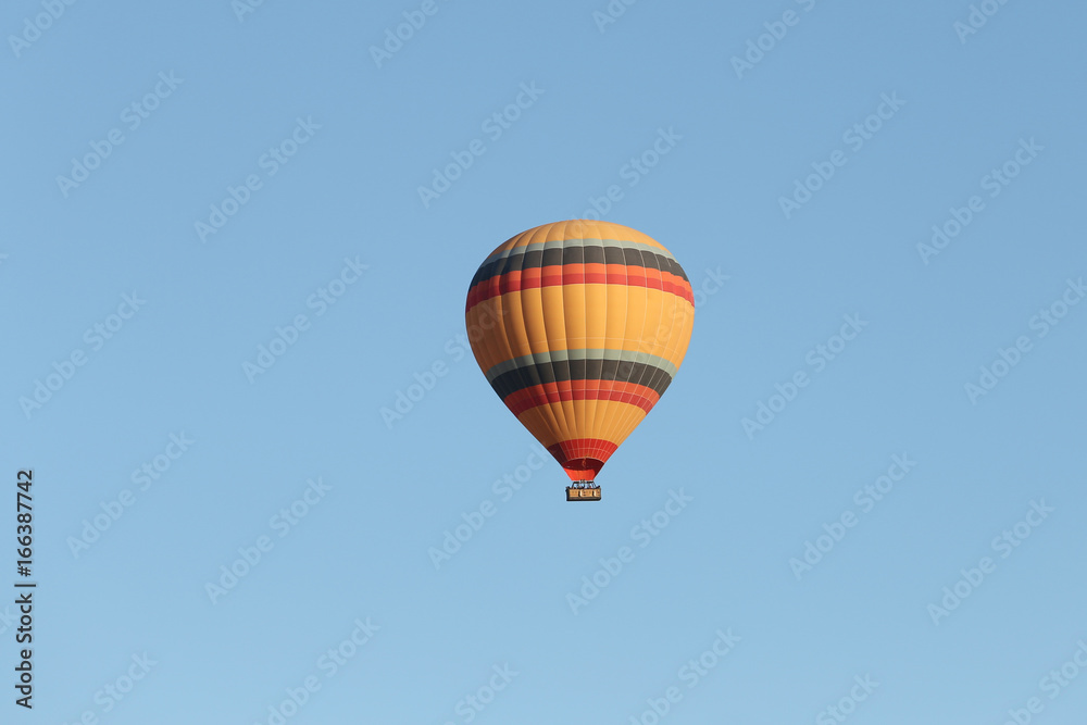 Hot Air Balloon Over Goreme Town Hot Air Balloon Over Goreme Town
