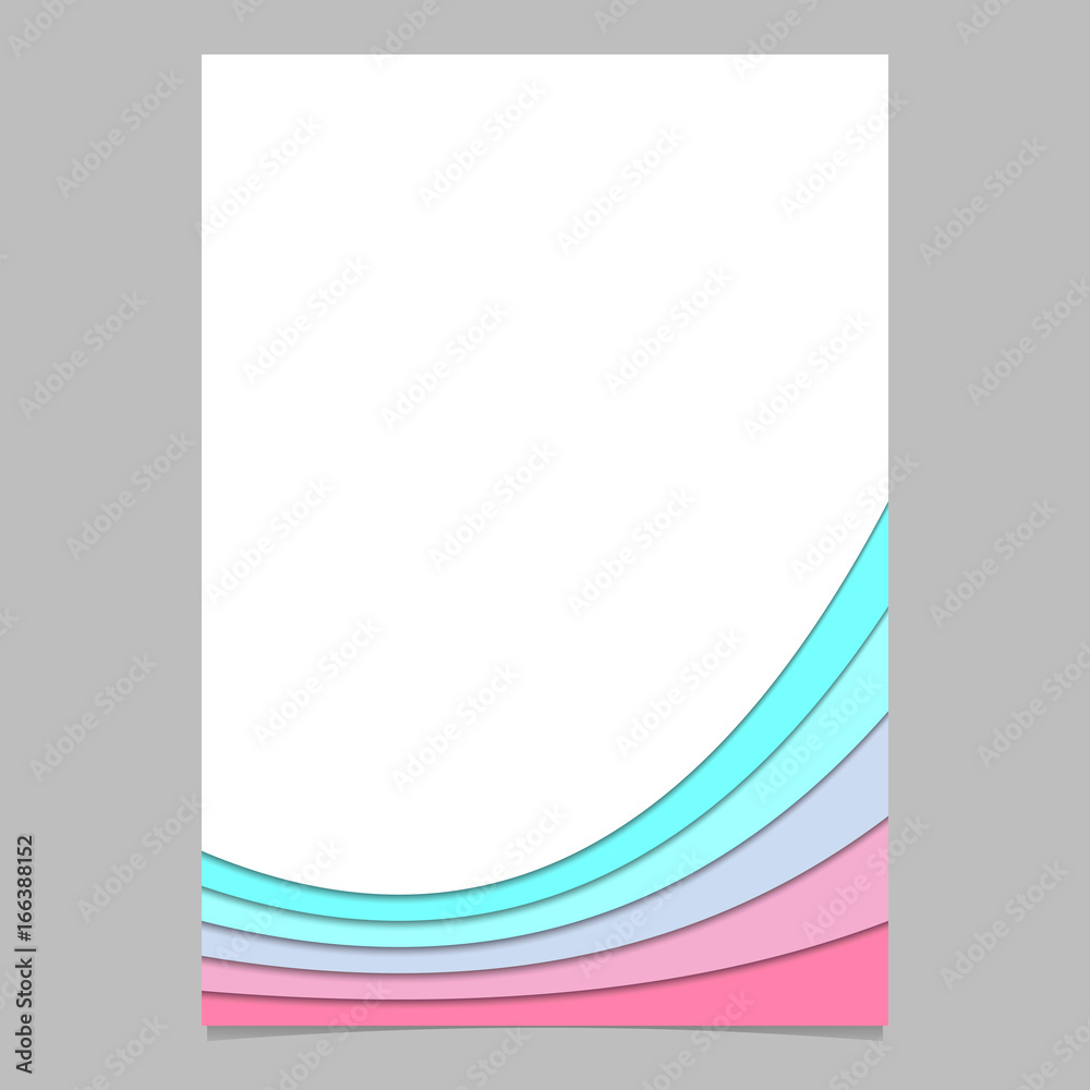 Blank Brochure Template Pages