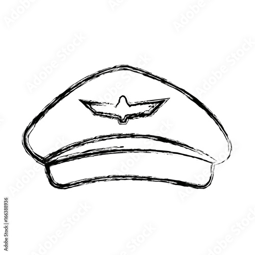 airline pilots hat aviator cap with insignia