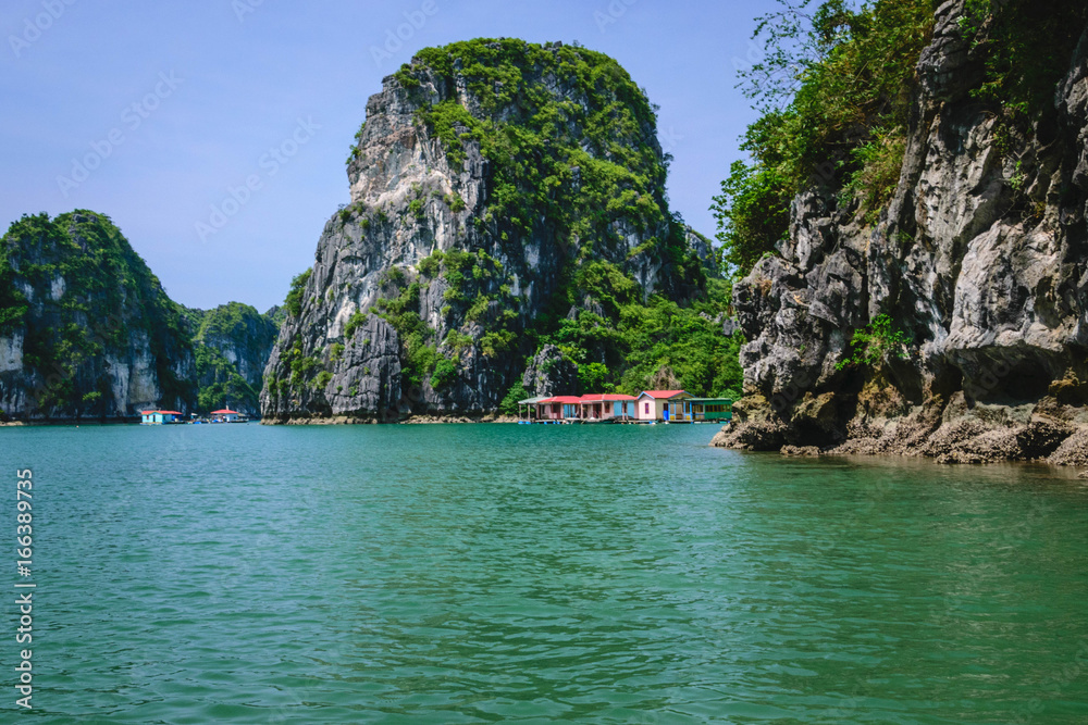 Obraz premium Floating Village