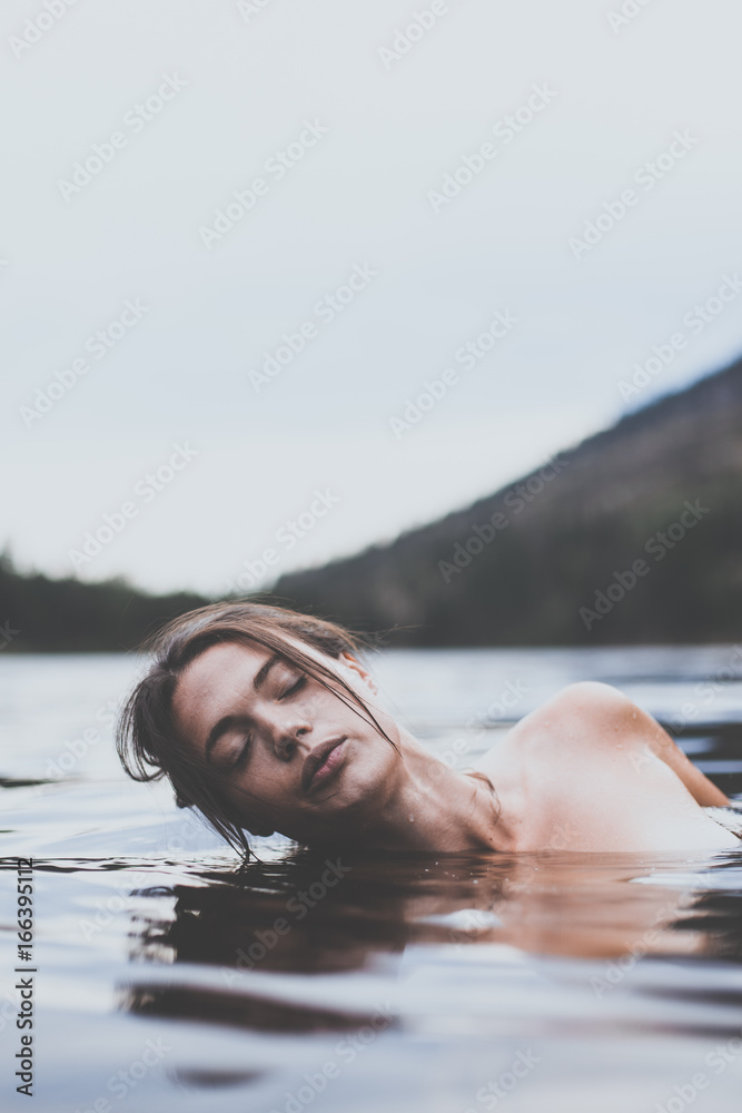 Danika in the lake at Rose Valley Danika in the lake at Rose Valley