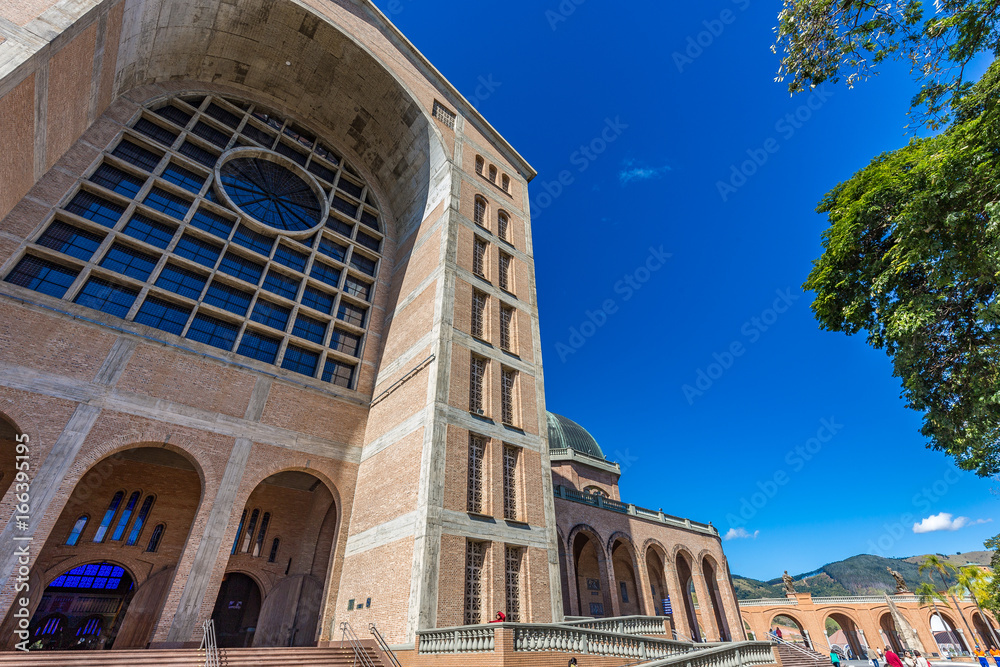 Basilica of the National shrine of our lady of Aparecida in Brazil