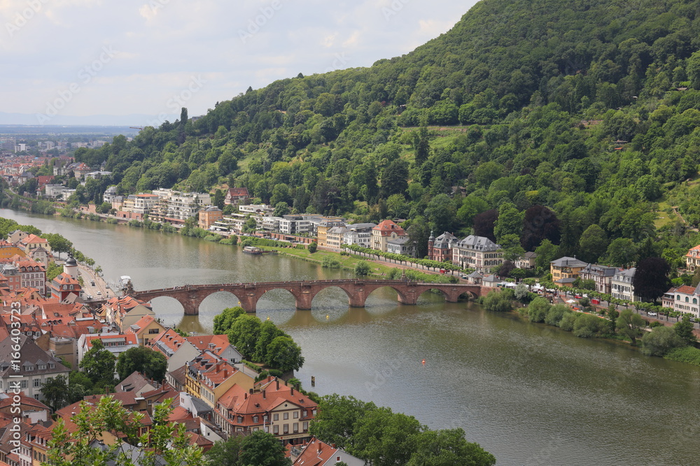 cityscape of Heidelberg Germany cityscape of Heidelberg Germany