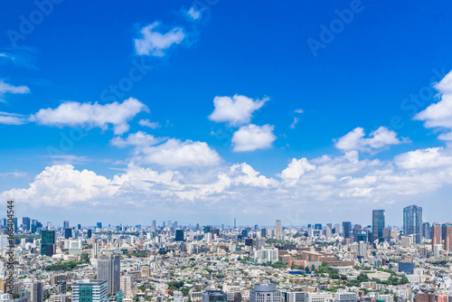 夏空と東京都市風景 © oben901