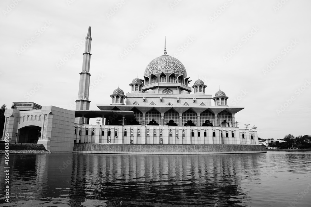 Putra Mosque is the principal mosque of Putrajaya