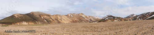 Valley of national park Landmannalaugar,Iceland.