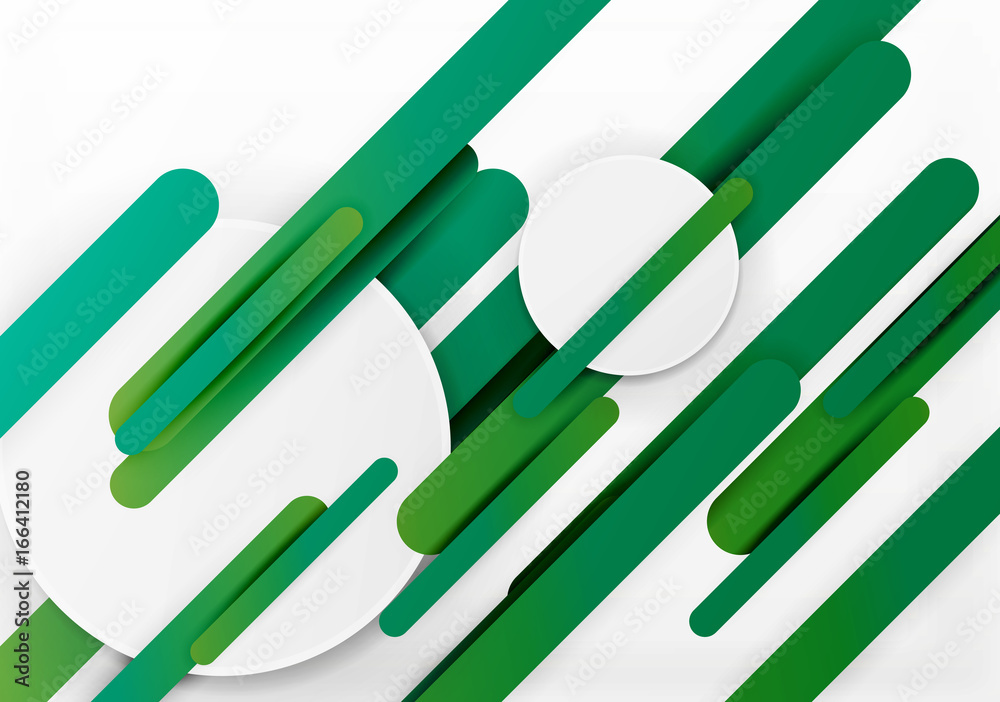 Fototapeta premium Cut 3d paper color straight lines abstract background
