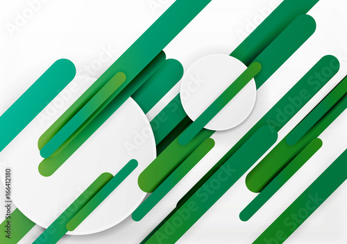 Cut 3d paper color straight lines abstract background