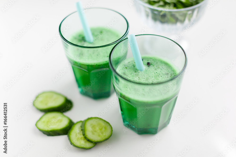 Fresh green smoothy drink Fresh green smoothy drink
