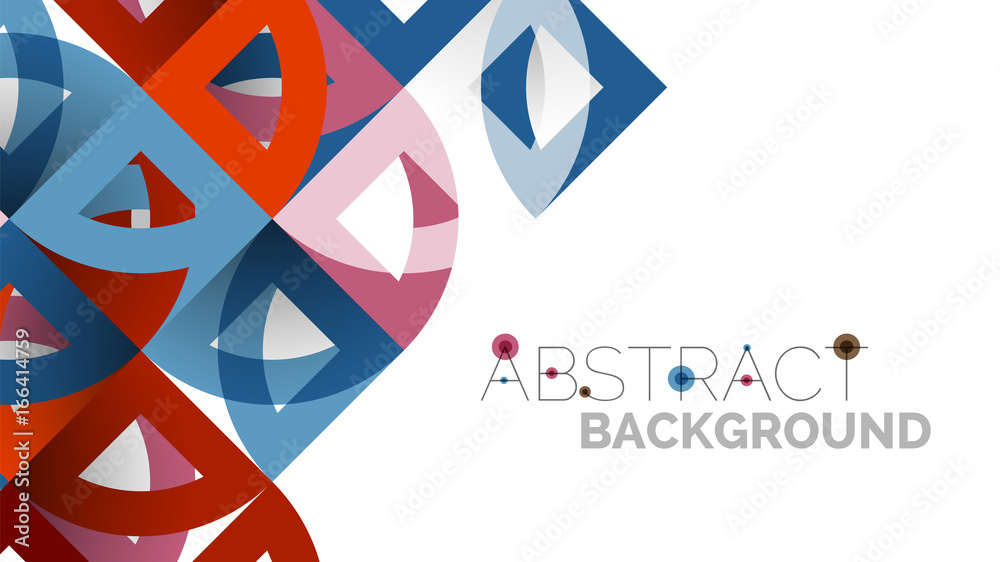 Business presentation geometric template Business presentation geometric template