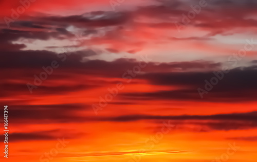Sunrise, sunset sky background © nosyrevy
