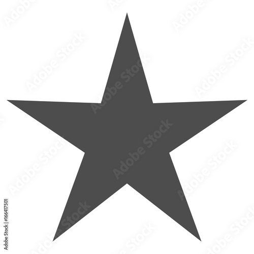 Isolated yellow star icon  ranking mark