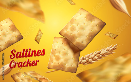 Saltines cracker element