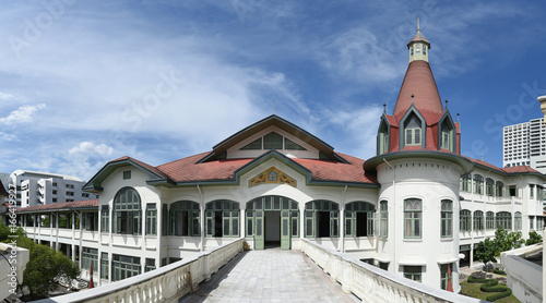 Canvas Print Phyathai Palace or Royal Phya Thai Palace constructed began in 1909 at Rama V's behest, Bangkok