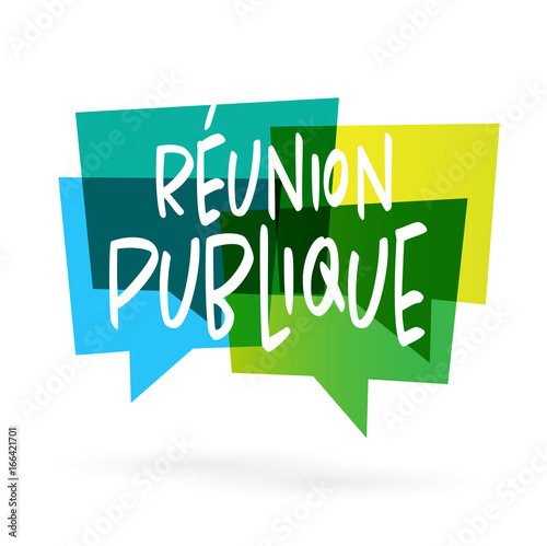 Réunion publique