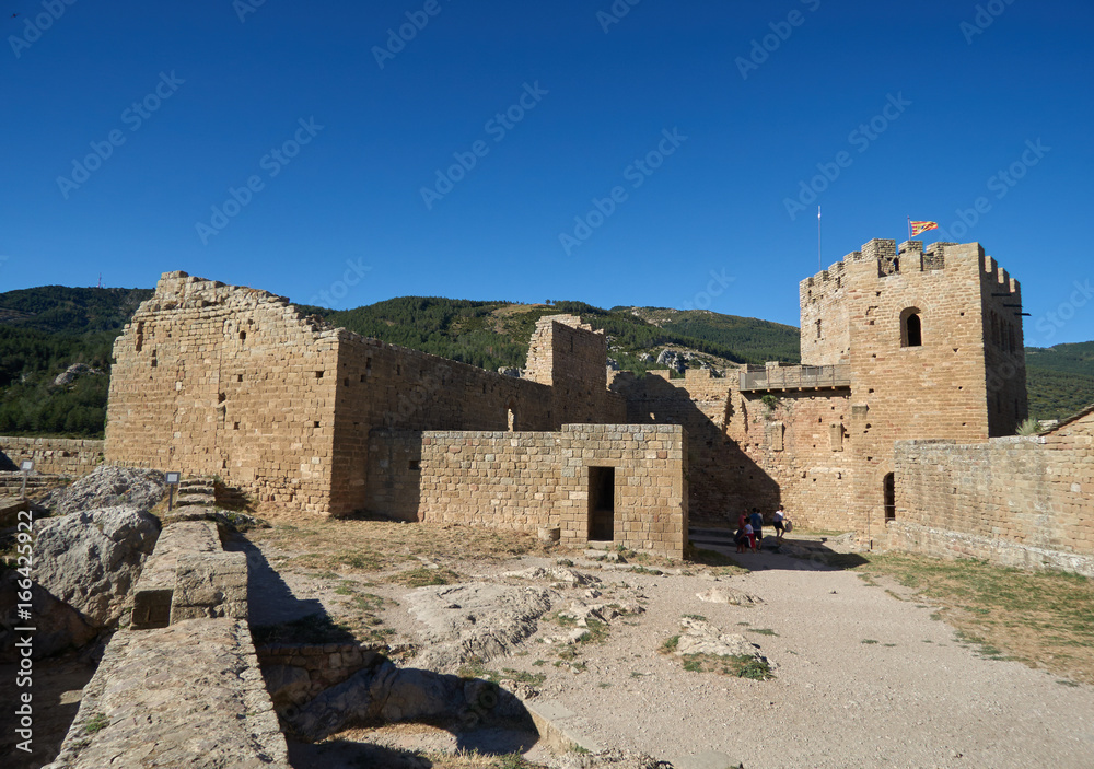 Interior del Castillo de Loarre en Huesca, España
