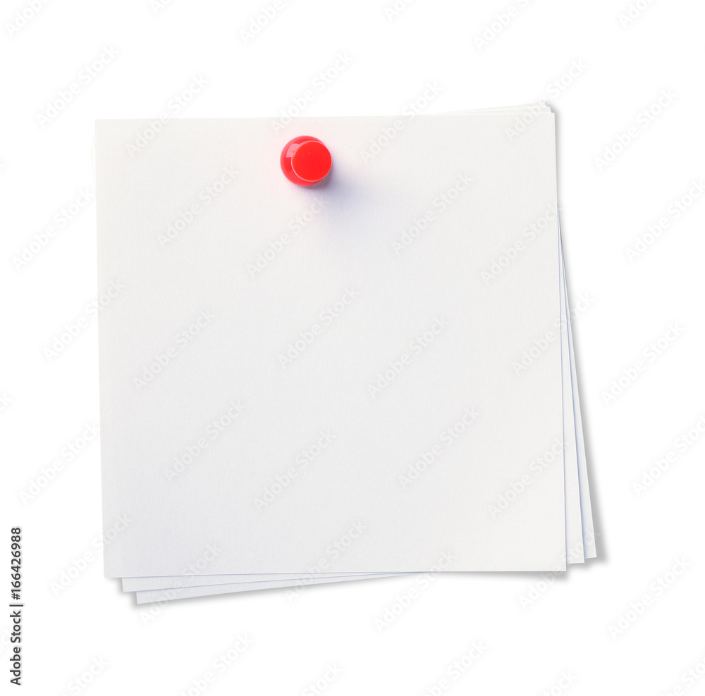 Post-it Note , Isolated on white with clipping path Post-it Note , Isolated on white with clipping path