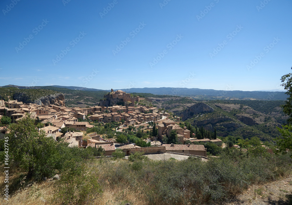 Pueblo de Alquézar en Huesca