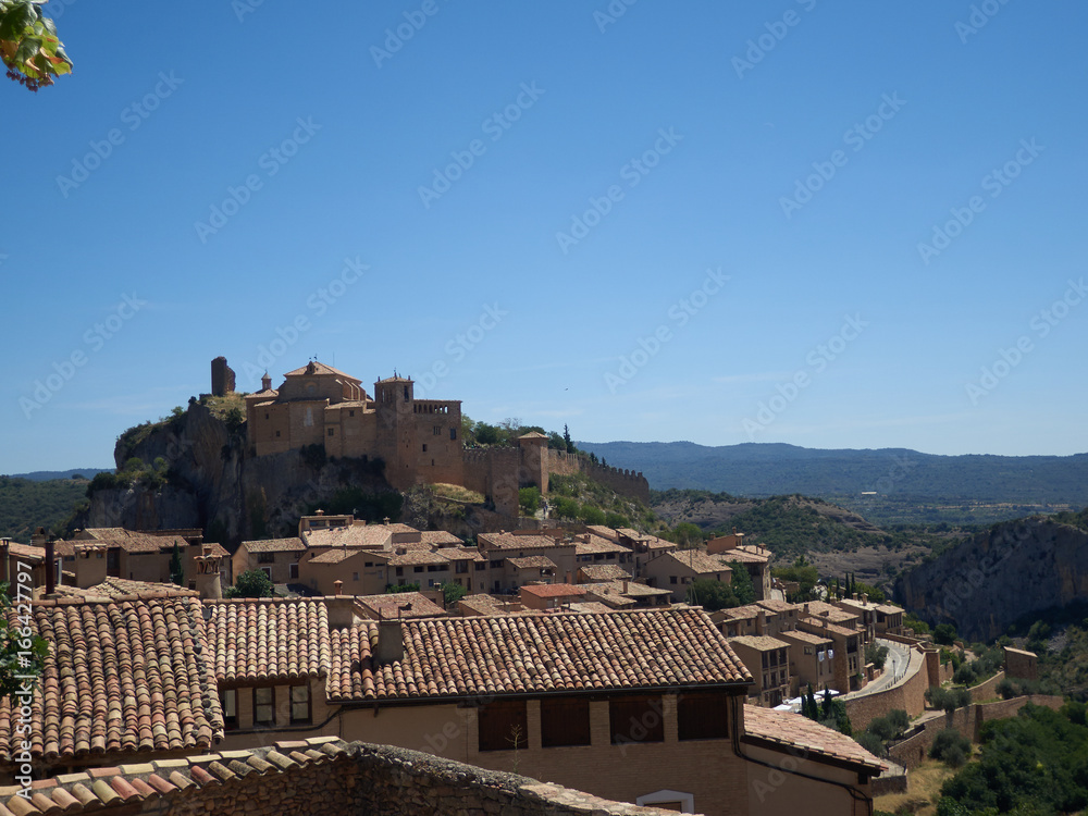 Obraz premium Pueblo de Alquézar en Huesca