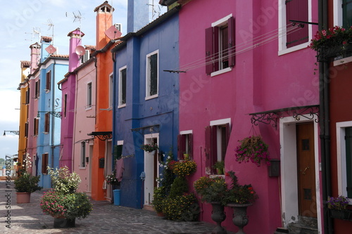 Maisons colorés de Burano