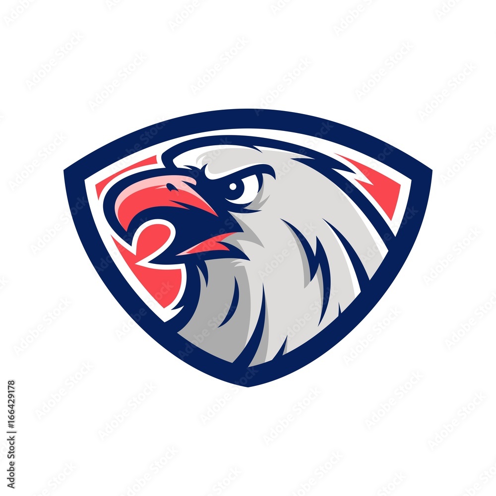 Fototapeta premium Eagle Vector Logo Illustration