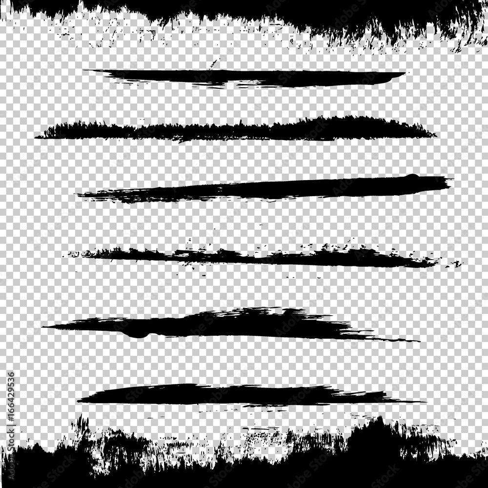 Obraz premium Black Blots