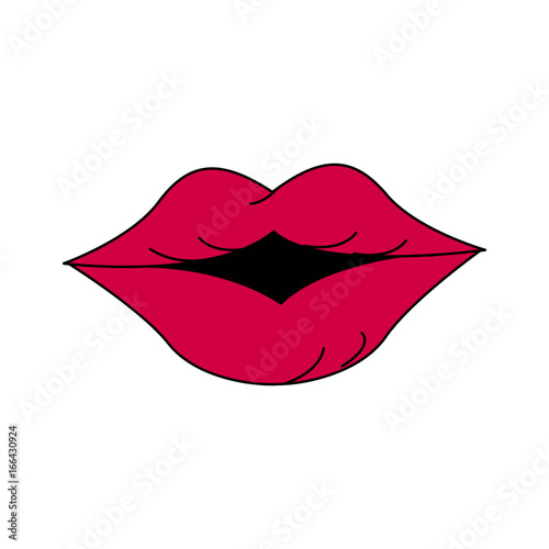 female lips icon image