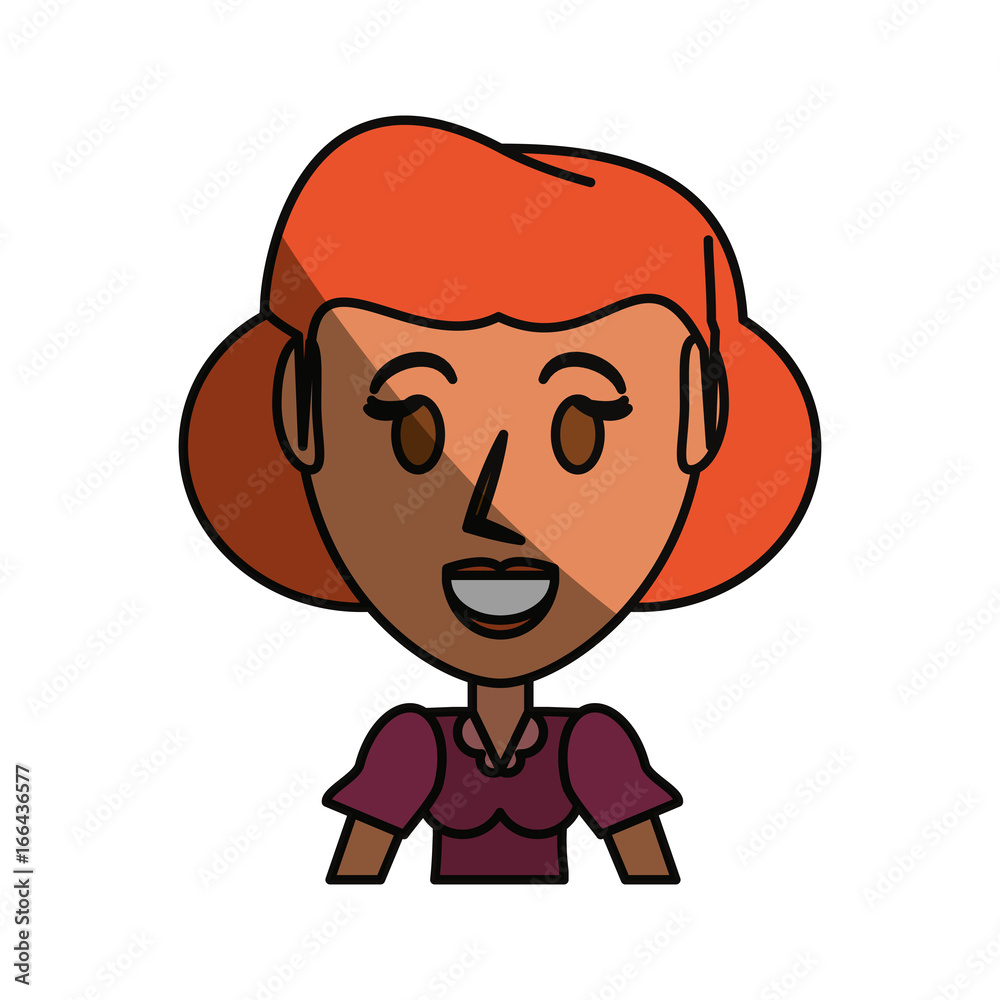 Obraz premium Retro woman cartoon