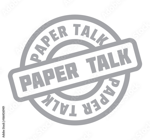 Paper Talk rubber stamp. Grunge design with dust scratches. Effects can be easily removed for a clean, crisp look. Color is easily changed.