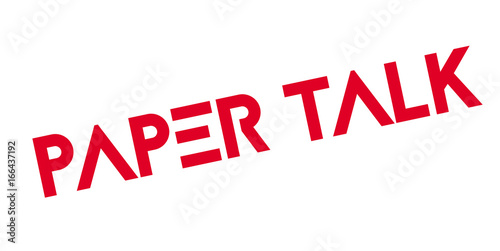 Paper Talk rubber stamp. Grunge design with dust scratches. Effects can be easily removed for a clean, crisp look. Color is easily changed.