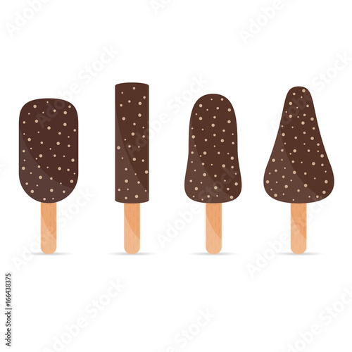 ice cream dessert food illustration
