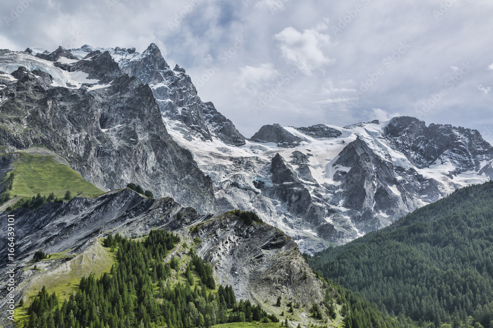 Fototapeta premium La Meije