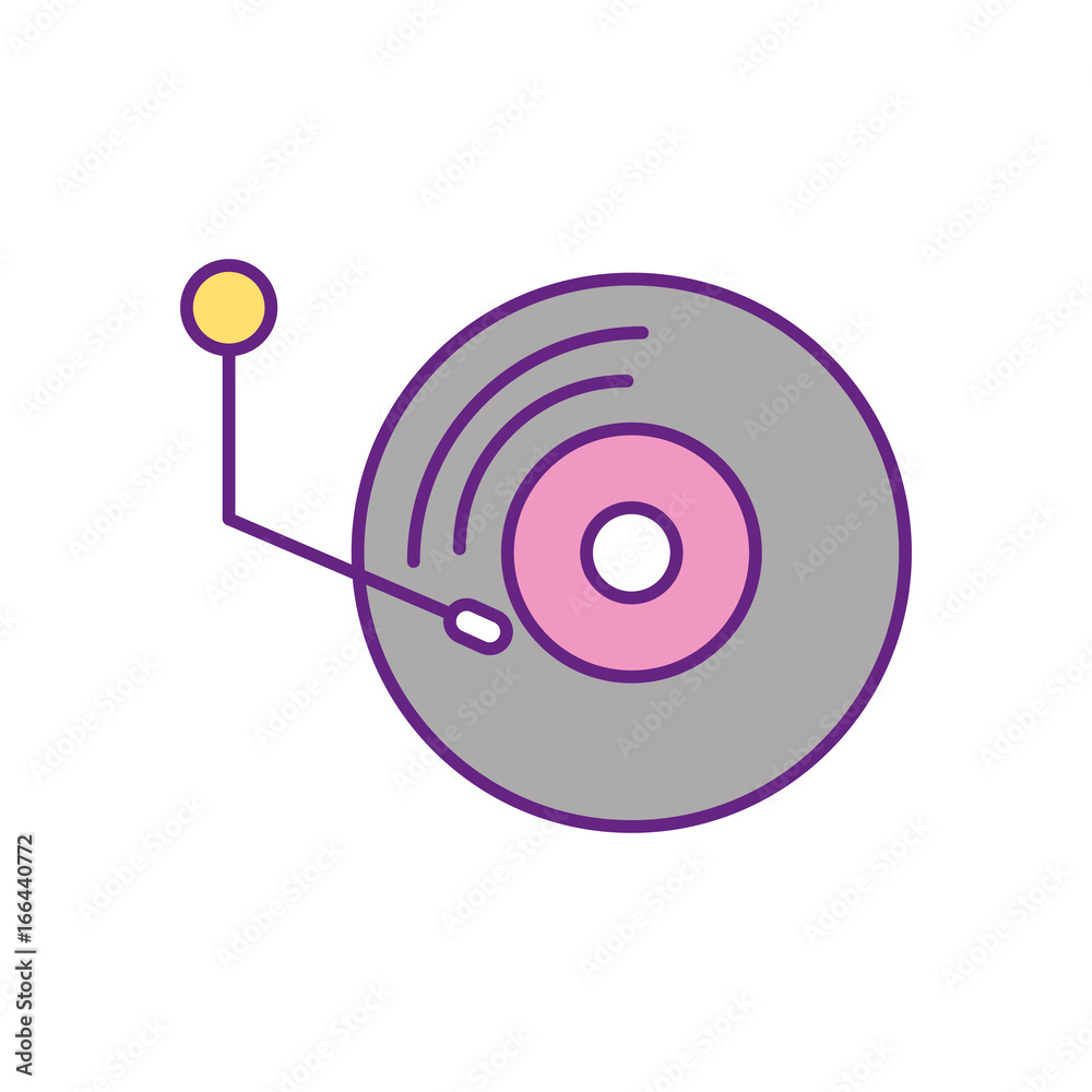 vinyl player console icon vector illustration design vinyl player console icon vector illustration design