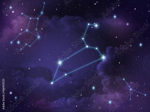 Leo constellation star Zodiac