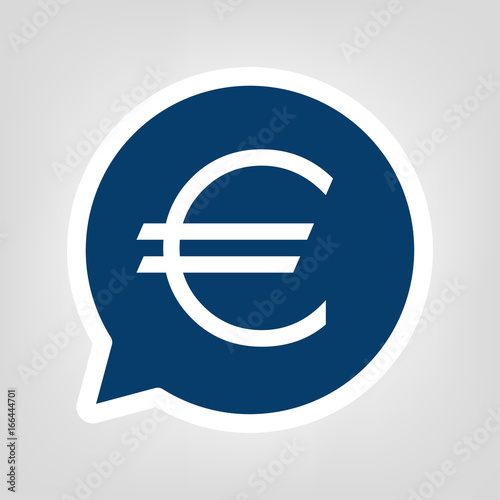 Sprechblase € Symbol