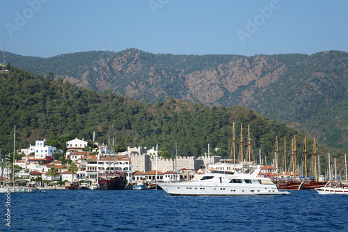 yacht in Marmaris port, Turkey © Photobank