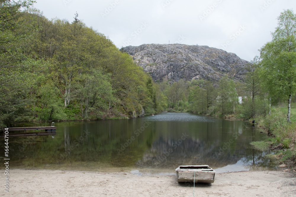 Fototapeta premium Landschaft in Norwegen