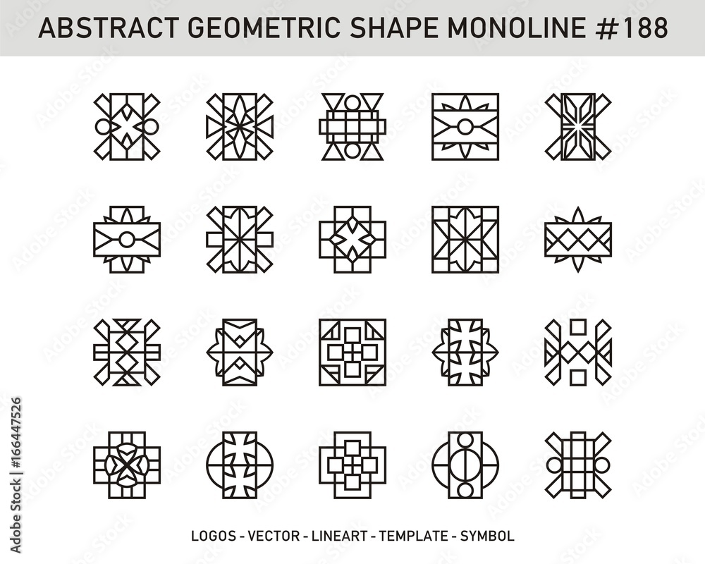 Geometric Abstract Element Shape Geometric Abstract Element Shape