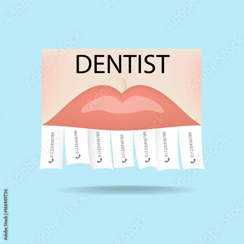 Dentist ad (dental clinic). Bite correction