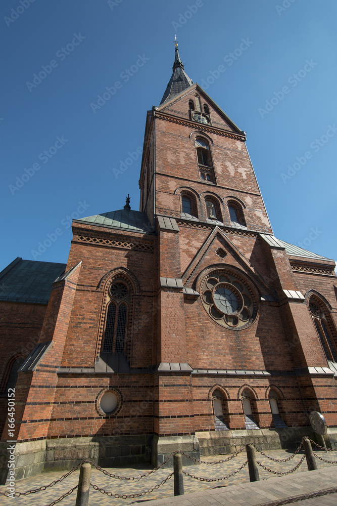 Fototapeta premium Flensburg, Germany, Marienkirche