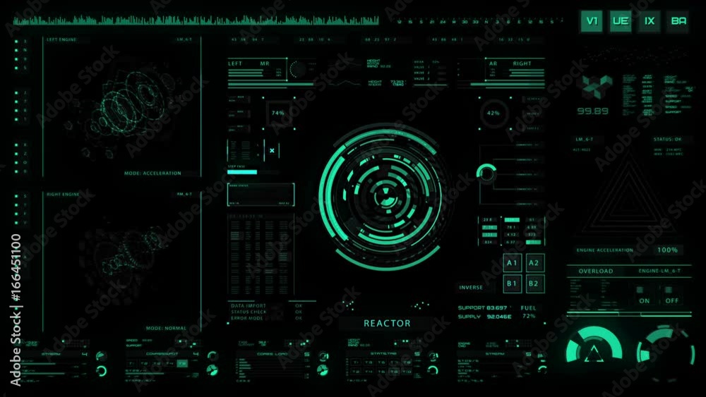 Futuristic interface | HUD