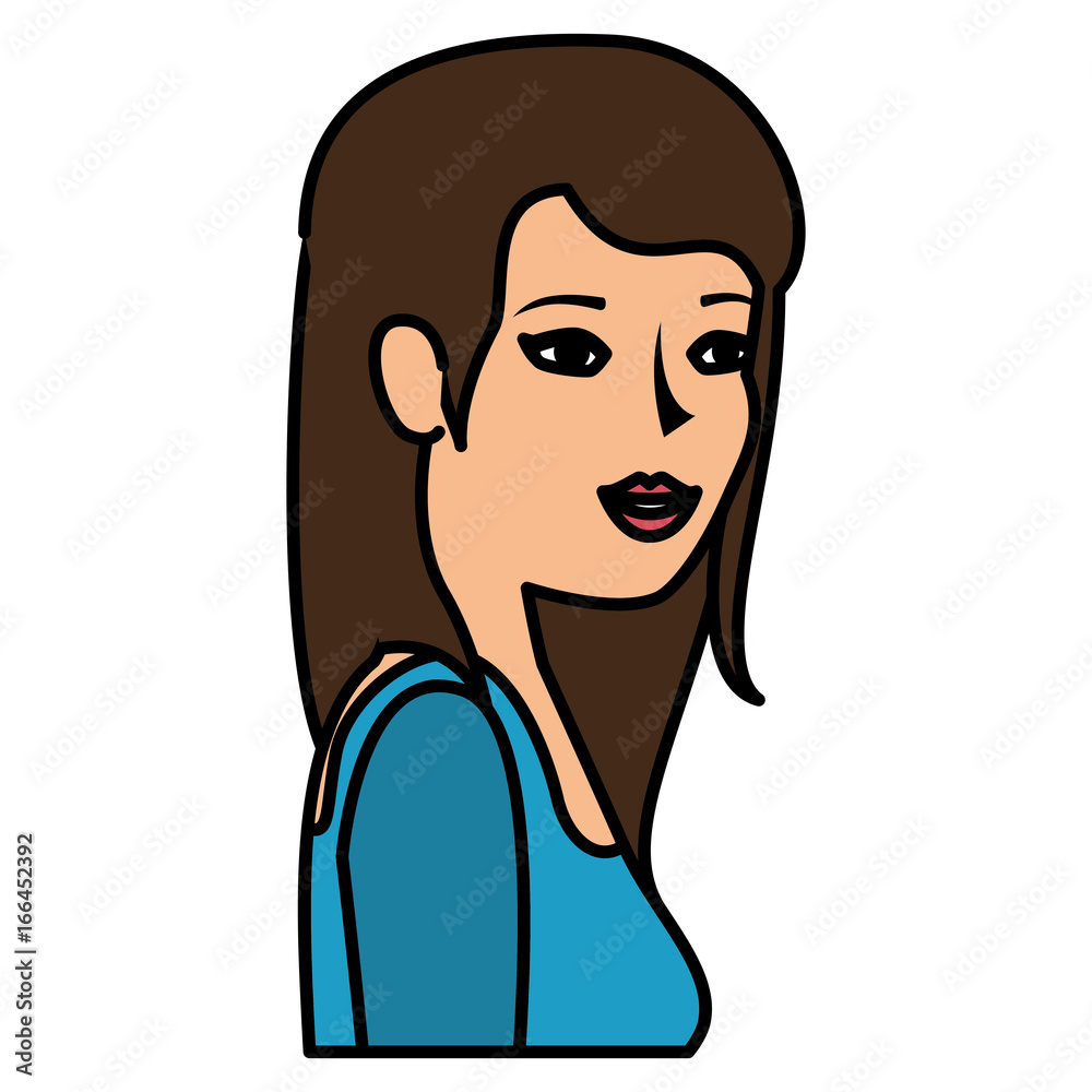 beautiful businesswoman avatar character
