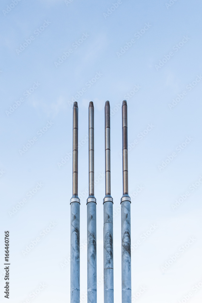 Four Chimneys In A Row Four Chimneys In A Row