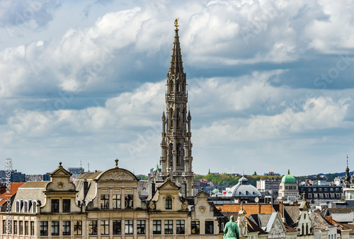 Architecture of Brussels, historic buildings and streets
