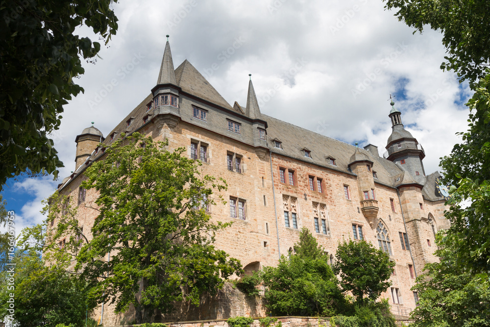 Medieval castle of Marburg an der Lahn
